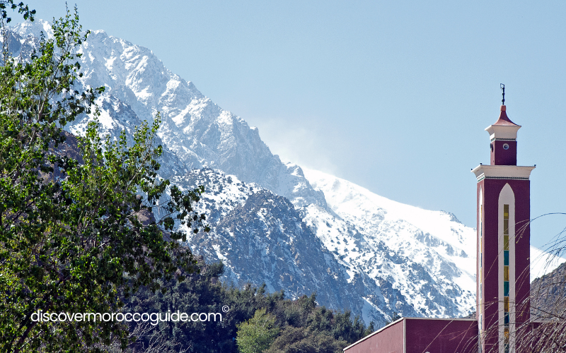 Ancient Berber village in the Atlas Mountains